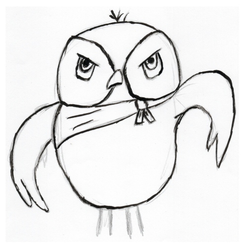 This owl was in the game before she was re-designed into a Cockatiel.